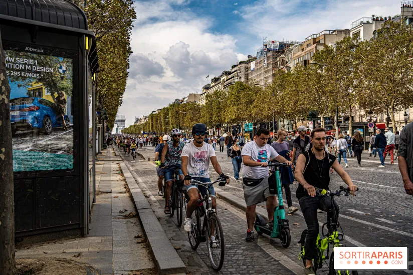 Bulevardul Champs-Élysées, Sursa foto: sortiraparis.com
